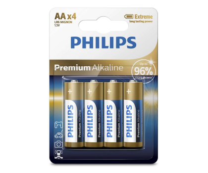 Bateria i akumulatorek Philips Premium Alkaline AA (4szt)